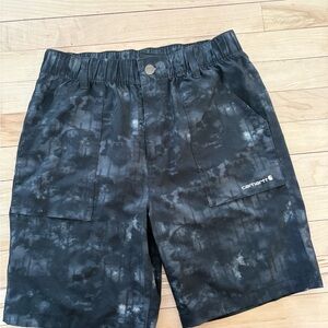 Carhartt Black Tie-Dye Athletic Shorts